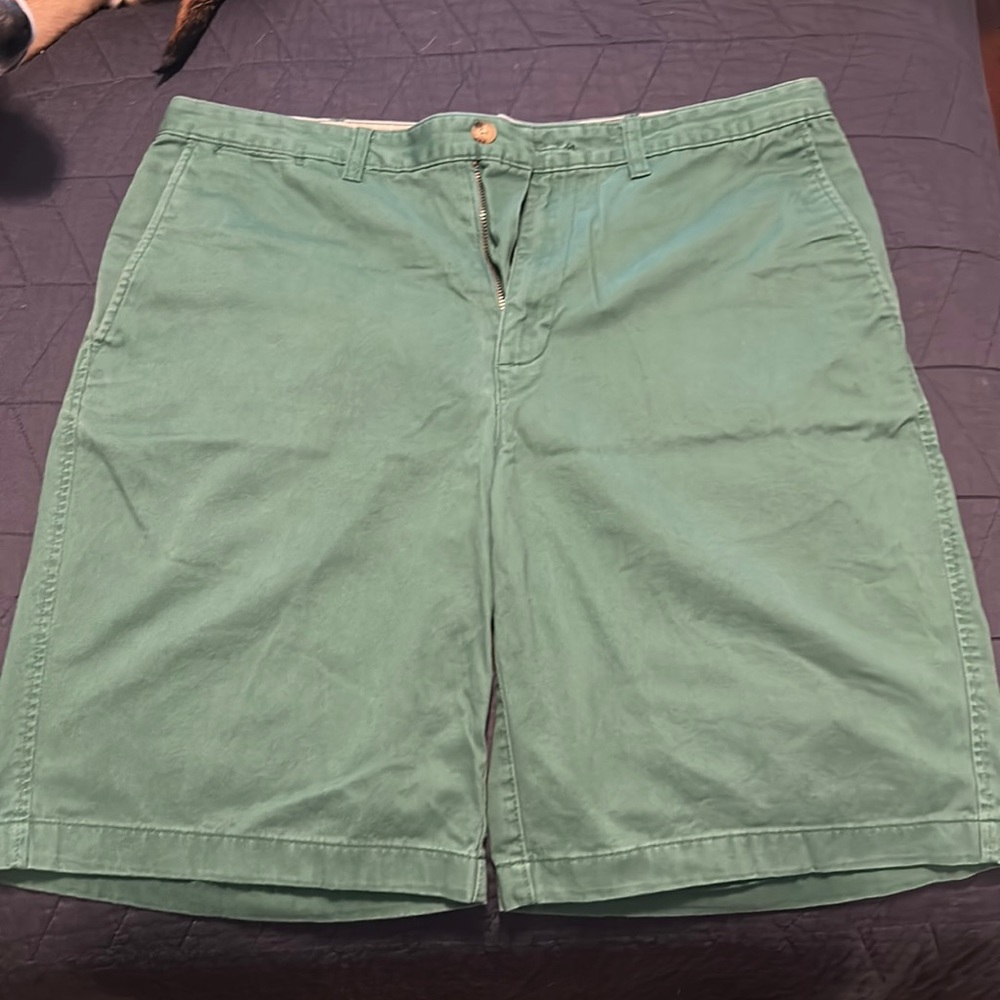Nautica green khaki shorts 37